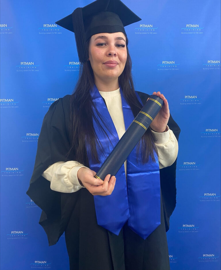 Demi Cush - Pitman Training Graduation Demi Cush - Pitman Training Graduation