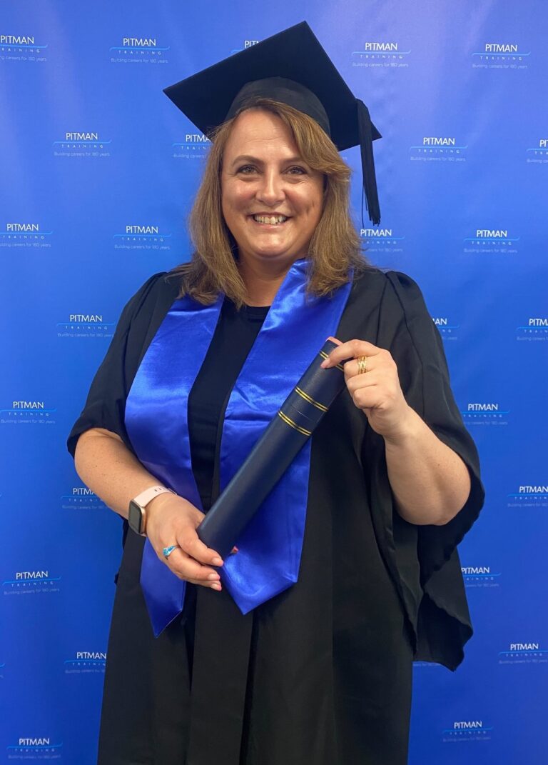 Nicola Lawless - Pitman Training Graduation Nicola Lawless - Pitman Training Graduation