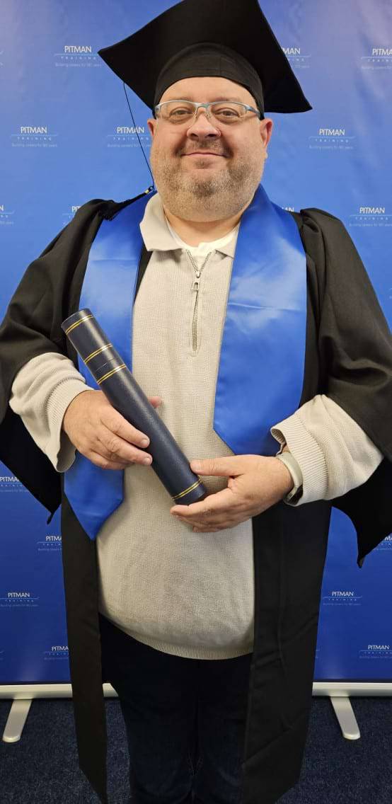 Conor Crowley, Professional Development Diploma at Pitman Training Cork Conor Crowley, Professional Development Diploma at Pitman Training Cork